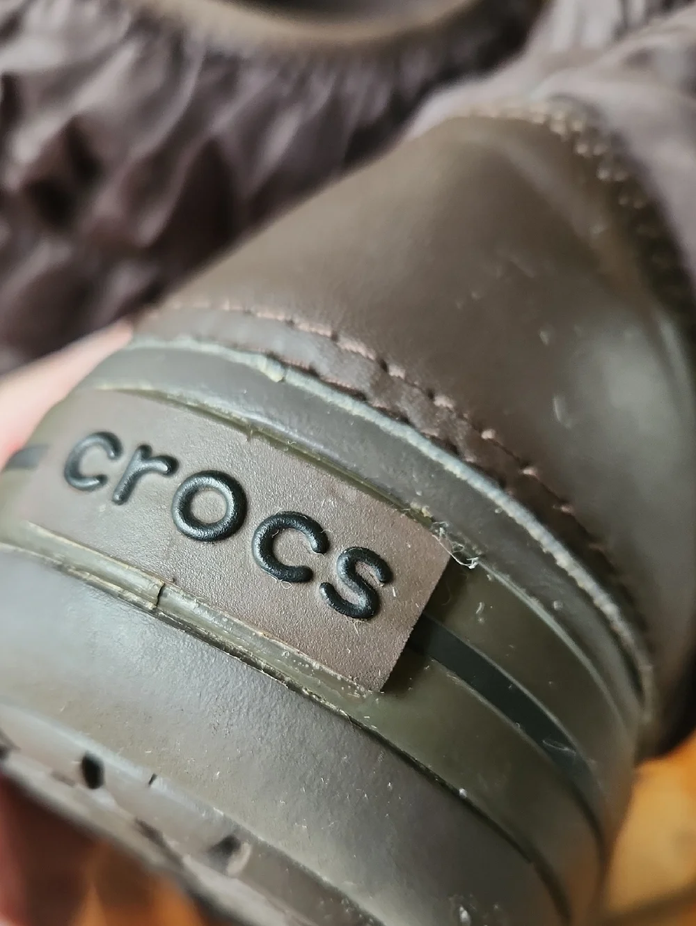 Crocs‎ brown women’s winter snow wate boots women’s size 8 Waterproof